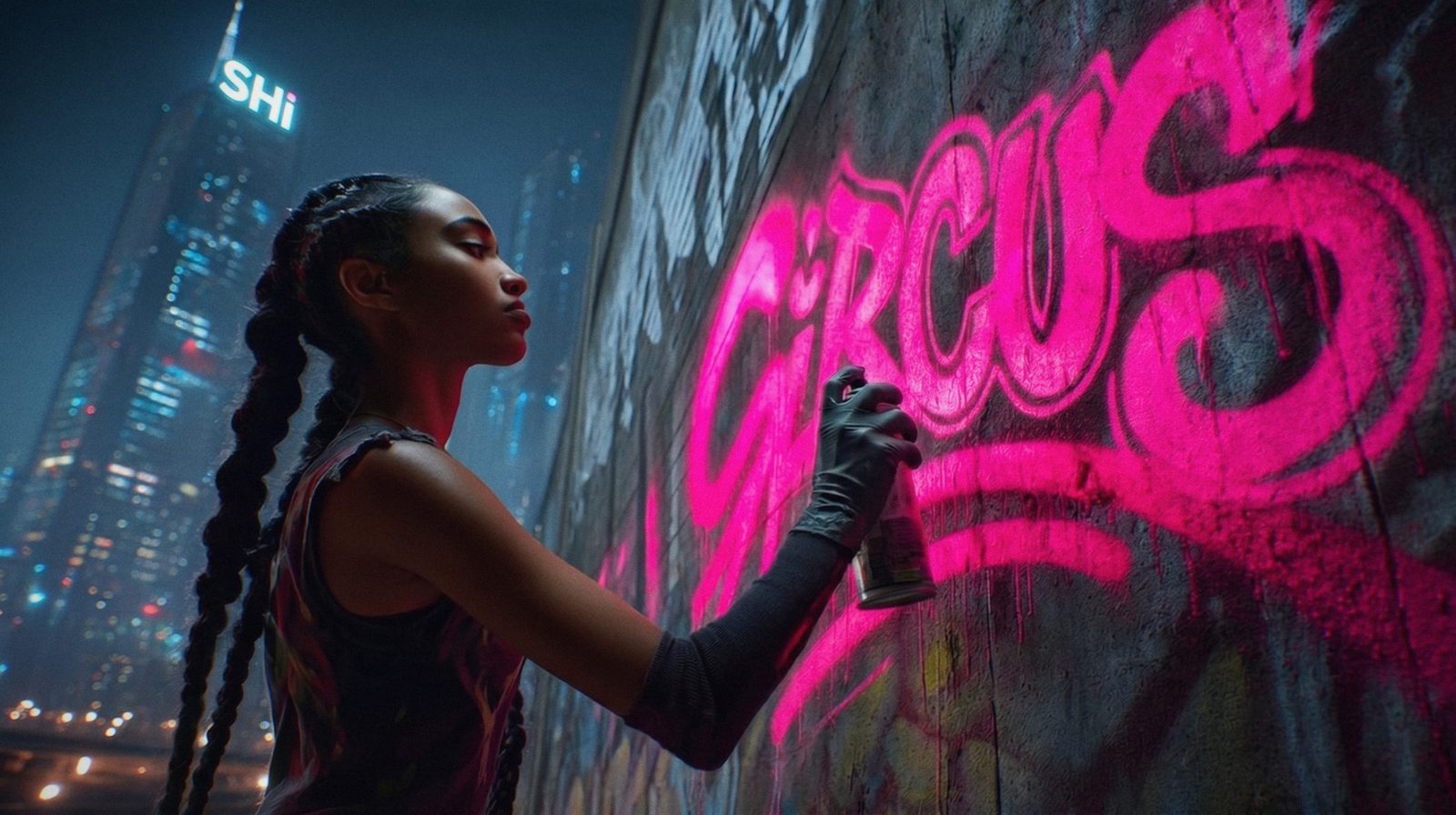 Grifter spray painting — Remoat world art